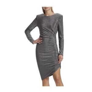 Veronica Beard Silver Maxi Dress